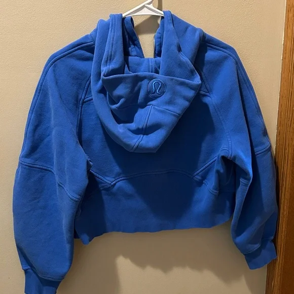 Lululemon Scuba Cropped Oversized Half Zip Hoodie - Picture 4 of 7
